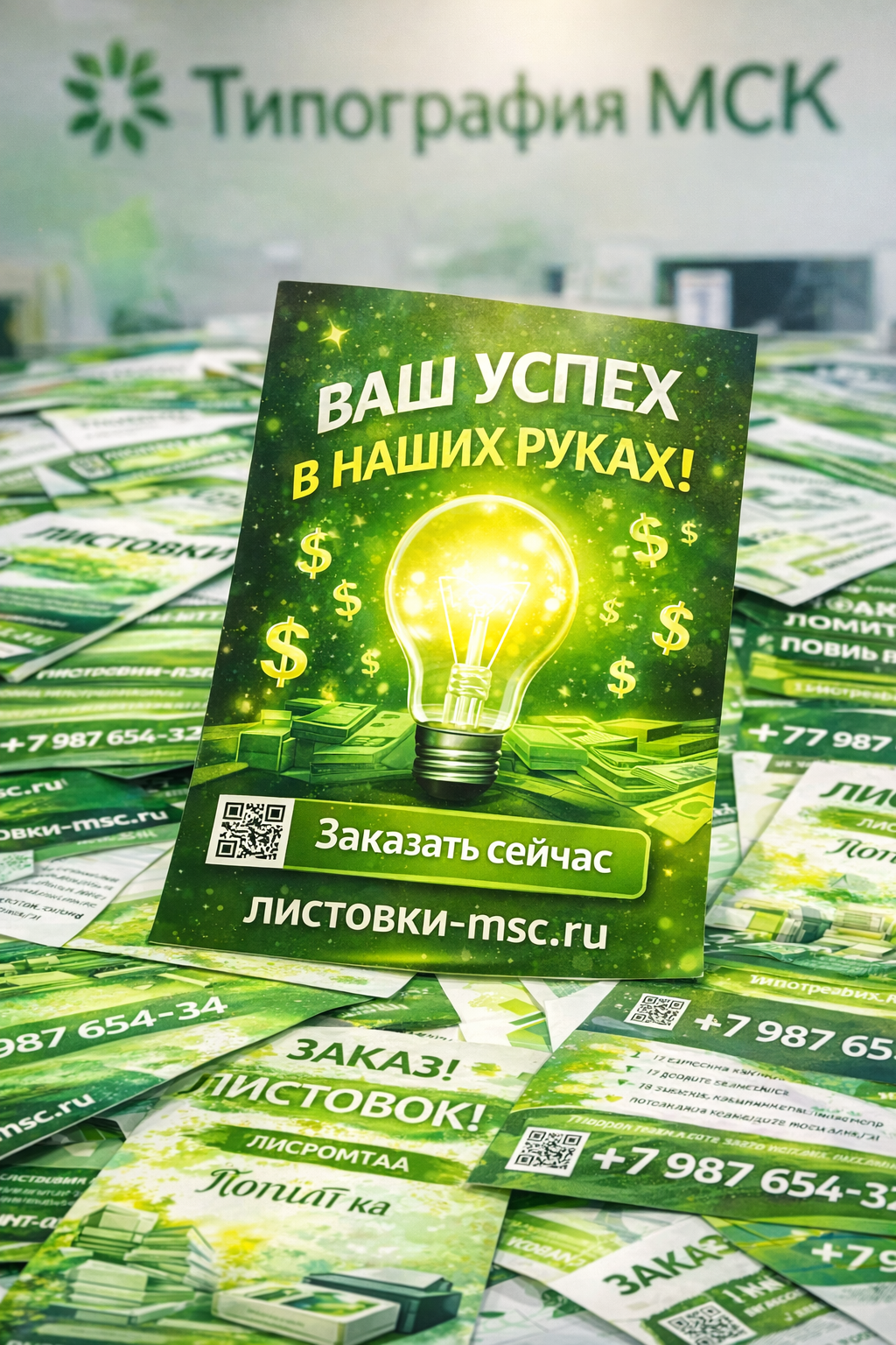 Печать листовок